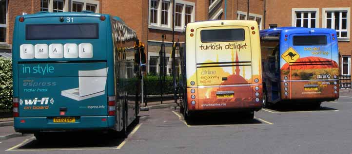 Oxford airline coach rears